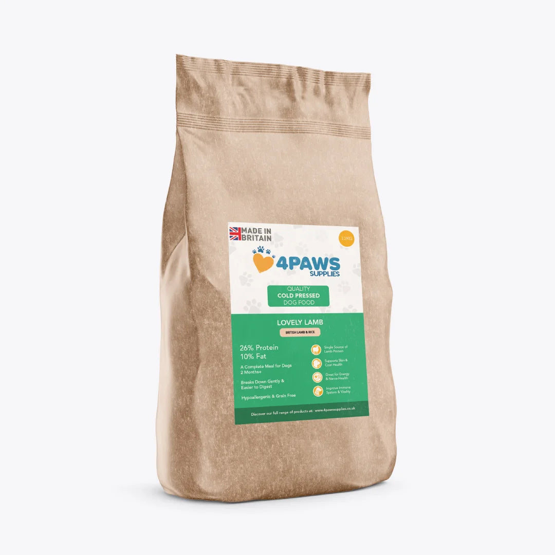 Premium Cold Pressed Dog Food - Lovely Lamb