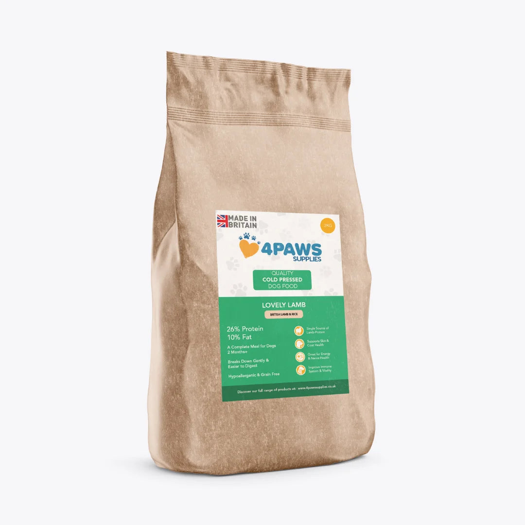 Premium Cold Pressed Dog Food - Lovely Lamb