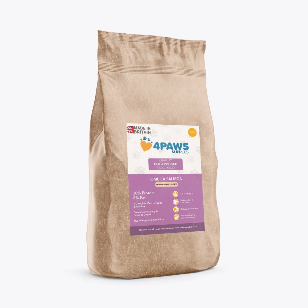 Premium Cold Pressed Dog Food - Omega Salmon