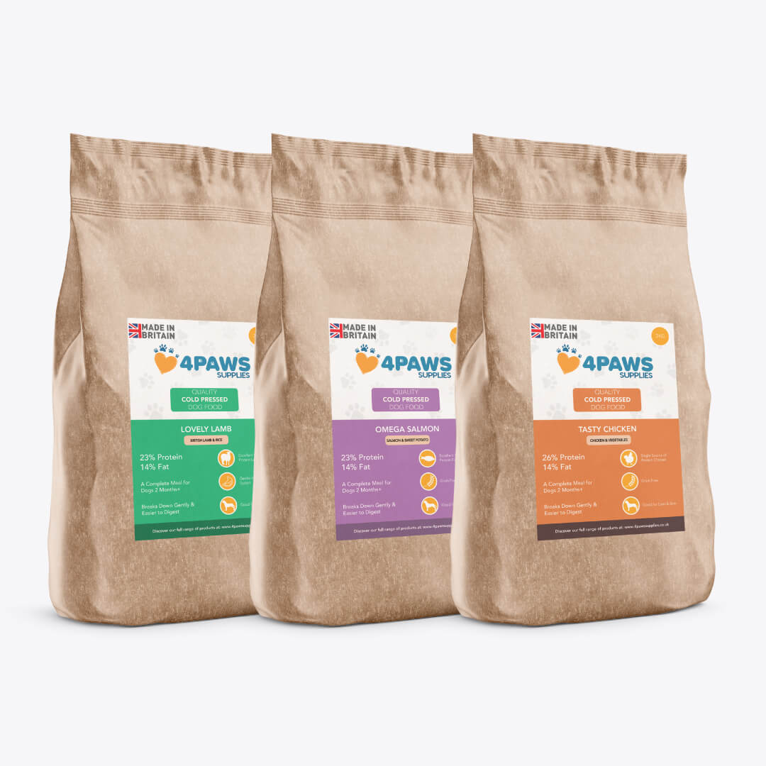 Premium Cold Pressed Dog Food - Try a Trio